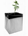 Large Grow Bags - Pack Of 10 Pcs | 10 x 16 Inch Large Size Plastic Grow Bags - 10 Pcs | Black/White UV Protected Reusable Grow Bag. 