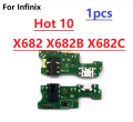 Charger Board For Infinix Hot 10 USB Charging Port Board Dock Plug Socket Jack Connector Flex Cable For Infinix X682 x682B X682C. 