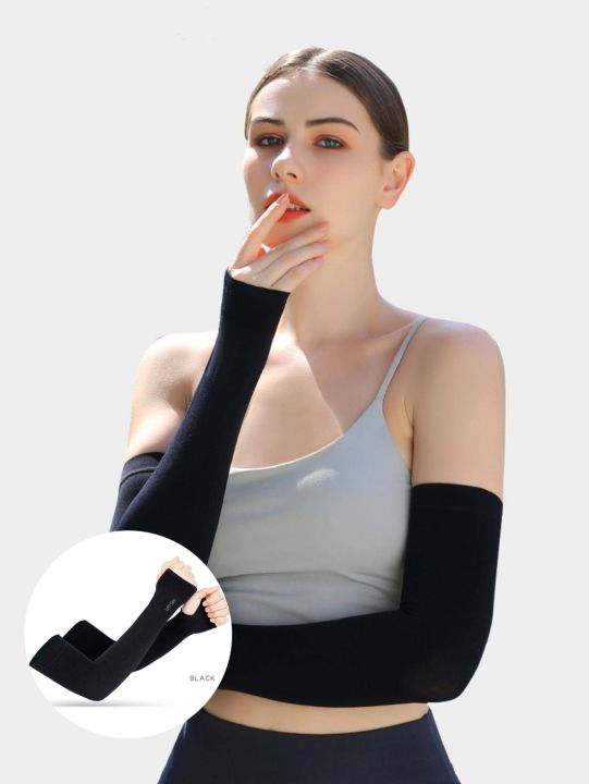 Poftik High Performance Arm Sleeves Assorted Color Perfect for Cricket Bike Riding Cycling & Outdoor Activities Pack of 5