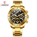 CHENXI brand fashionable business luxury waterproof quartz couple watch. 