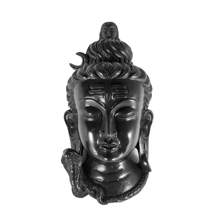 Shiva Hanging Mask | Wall Hanging Mahadev Mask (16.5 × 8.5cm)