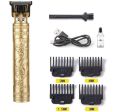 Vintage T9 Rechargeable Electric Hair Trimmer plastic body for men. 