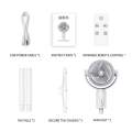 Electric Rechargeable Pedestal Fan – Remote Control, 90°-180° Auto Oscillating & Height Adjustable Table Fan with 5 Speeds & Timer for Home, Office & Outdoor Use. 