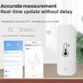 Tuya Smart Temperature And Humidity Sensor WiFi APP Remote Monitor For Smart Home var SmartLife WorkWith Alexa Google Assistant. 