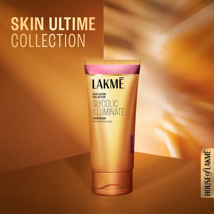 Lakme%20Glycolic%20Illuminate%20Facewash%20with%20Glycolic%20Acid%20for%20Gentle%20Exfoliation%20&%20Illuminated%20Skin%20100g%20-%20Image%203