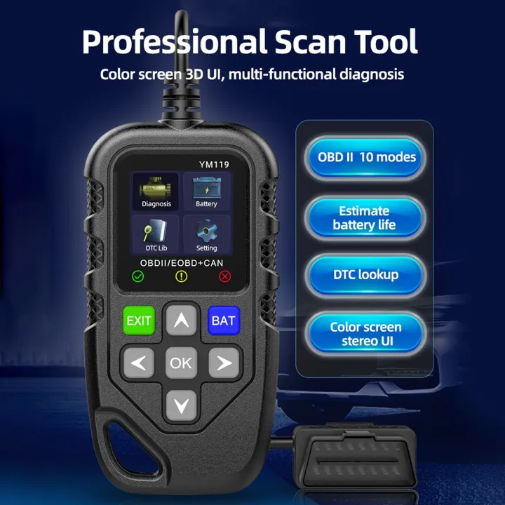 OBD%20II%20Scanner,%20Car%20Engine%20Fault%20Code%20Reader%20Battery%20Tester%20CAN%20Diagnostic%20Scan%20Tool%20for%2012V%20Gasoline%20Vehicles%20-%20Image%204