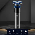 VGR V-325 Premium Cordless Rechargeable IPX6 Fully Waterproof 3 Head Electric Shaver Wet & Dry Rotary Shavers for Men with Magnetic Suction Super-Fast Charge 60 minutes Runtime with LED Indicator. 