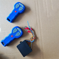 12V 24V Waterproof Car Wireless Winch Electric Remote Control Blue Plastic +Manual Transmitter Set Truck ATV SUV Truck Vehicle. 