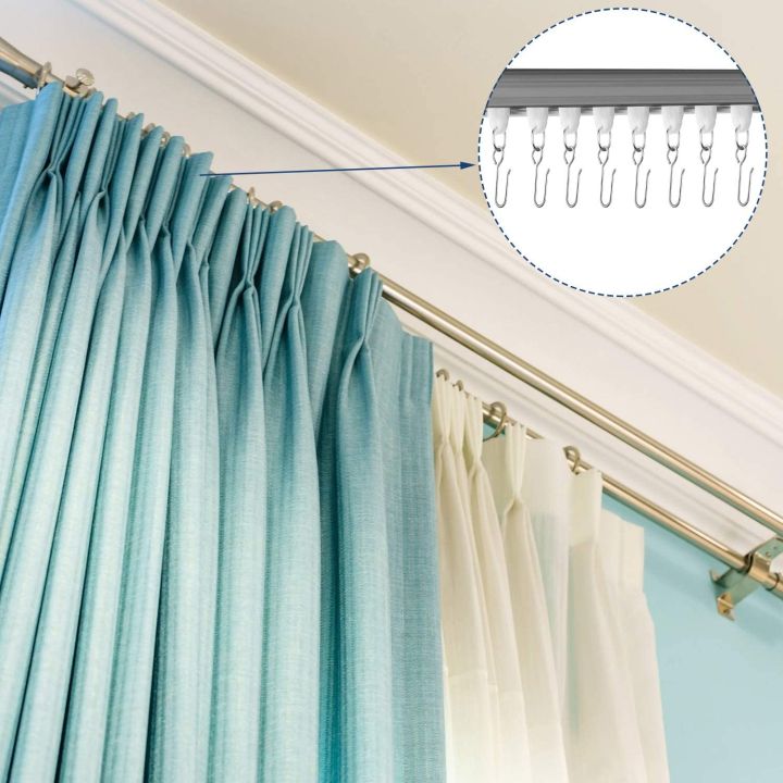 NAMUNY%20120%20Pcs%20Metal%20Curtain%20Track%20Hooks%20S%20Shaped%20Small%20Curtain%20Hooks%20Steel%20Drape%20Wire%20Hooks%20for%20Ceiling%20Curtain%20Drapery%20Track%20-%20Image%208