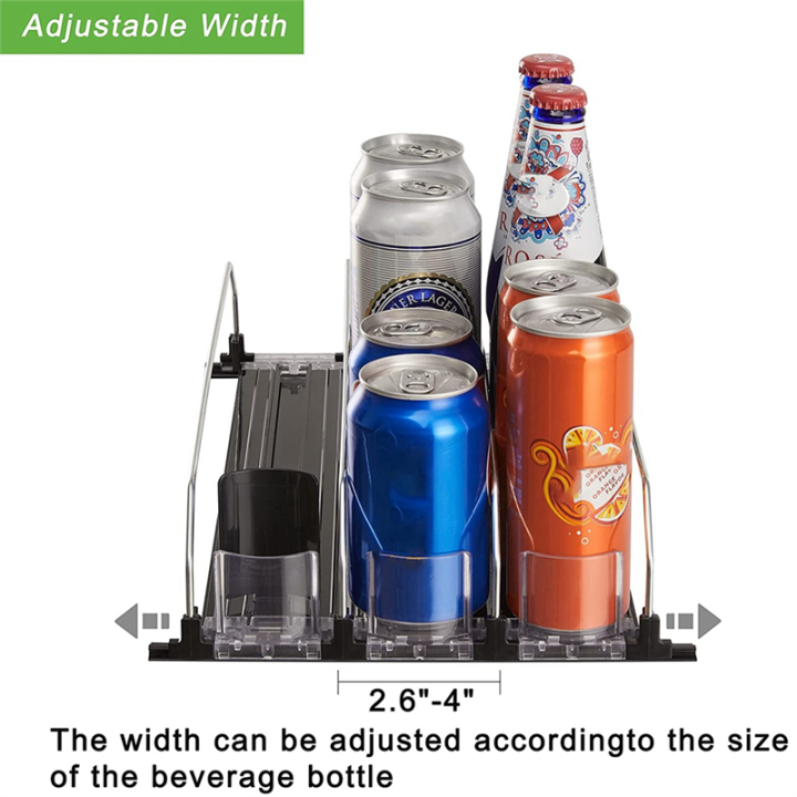 Soda Display Racks Soda Can Dispenser Beverage Display Rack Fridge Can Dispenser for ...