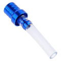 NAMUNY 3X Two-Way Fuel Gas Tank Cap Breather Vent Hose for Motorcycle 50Cc SSR Dirt Quad Bike ATV Quad Universal - Blue. 