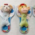 Playsmart Squeaker Toy w/ Rattle - Animals. 
