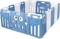 16-Panel Foldable Baby Playpen Kids Activity Centre. 