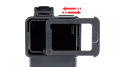 ULANZI V2 Original Vlog Gopro Adapter Case for GoPro Hero 7 6 5 Plastic Housing Case with Extend Microphone Port Cold Shoe Mount. 