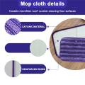 For 12 Inches WetJet Mop Reusable Mop Pads Refills Microfiber Mop Refill Pads Wet Dry Mop Parts Accessories Heads Pads. 