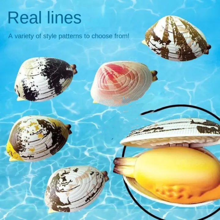 Gifts%20Portable%20Water%20Spray%20Toy%20Simulation%20Clam%20Press-type%20Water%20Spray%20Clam%20Beach%20Water%20Play%20Toy%20Children's%20Flower%20Shell%20Water%20Absorbing%20-%20Image%206