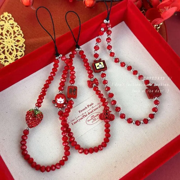 New%20Year%20Red%20Lucky%20Fortune%20Exquisite%20Beaded%20Phone%20Chain%20Strap%20Creative%20Bag%20Pendant%20Niche%20Womens%20Accessories%20-%20Image%202