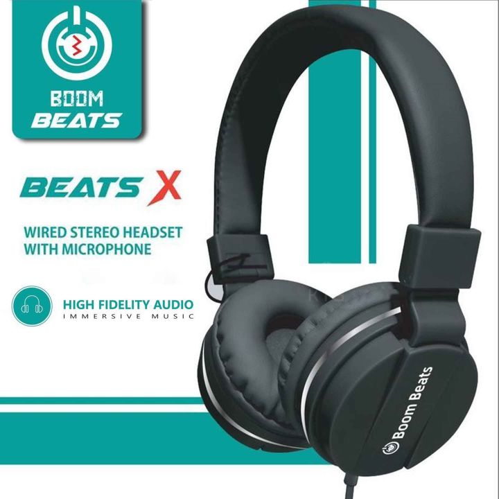 Stylish%20Boom%20X%20Stereo%20Headphone%20With%20Mic%20-%20Image%202