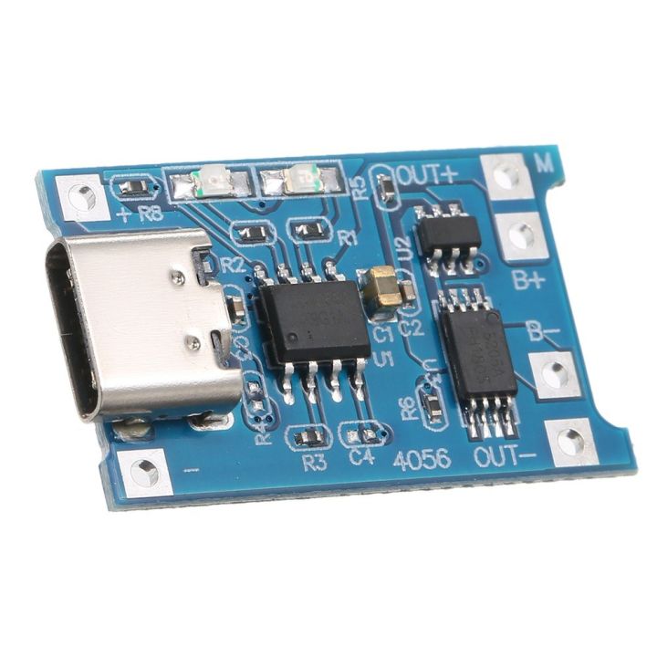 Type-C USB 5V 1A Battery Charger Module Charging Board With Dual Protection Functions And Indicator Lights