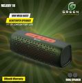 Green Melody-10 | Wireless Bluetooth Speaker | 11 Hours | Dual Speaker | 10 Watt | Mega Bass |  TWS | Battery Percentage Indicator. 