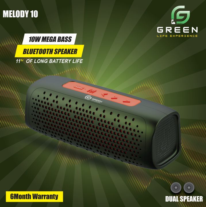 Green%20Melody-10%20%7C%20Wireless%20Bluetooth%20Speaker%20%7C%2011%20Hours%20%7C%20Dual%20Speaker%20%7C%2010%20Watt%20%7C%20Mega%20Bass%20%7C%20%20TWS%20%7C%20Battery%20Percentage%20Indicator%20-%20Image%206