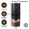Electric Coffee Grinder Rechargeable & Portable | Adjustable grind Size | French , Drip , Moka , Espresso Size Coffee Grinder Electric By DOPPA Coffee®. 