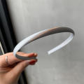 Thin Hair band Elegant Candy color Satin Headband Jelly Slim Hair accessories for Daily wear Party Wedding Girls' night out Summer accessory. 