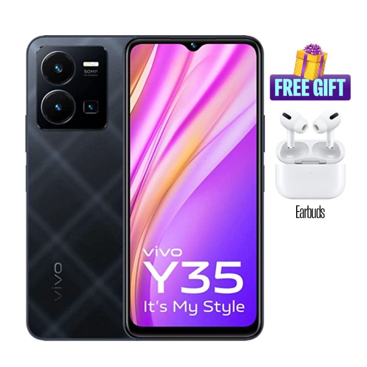 VIVO Y35 8|128 GB | 6.58"IPS LCD screen 90HZ |50MP TRIPLE CAMERA