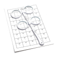 Accomodative Flippers For Vision Therapy Eye Exercise. 