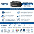 Brother DCP-T830DW WIFI Ink Tank Printer  Print, Scan, Copy with Auto Duplex, ADF & Ethernet Multifunction Printer with Seamless Ethernet and Wireless Options. 