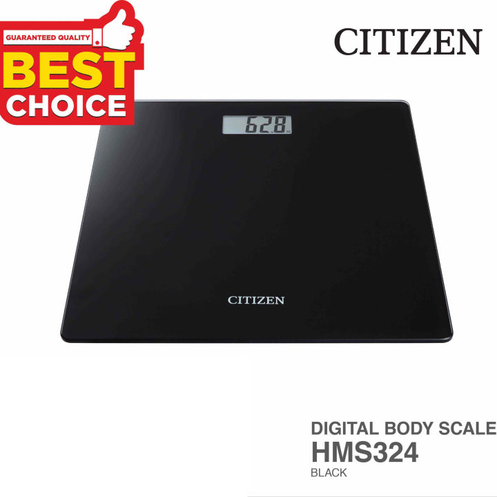CITIZEN Weight Machine Weighing Scale HMS324 BK