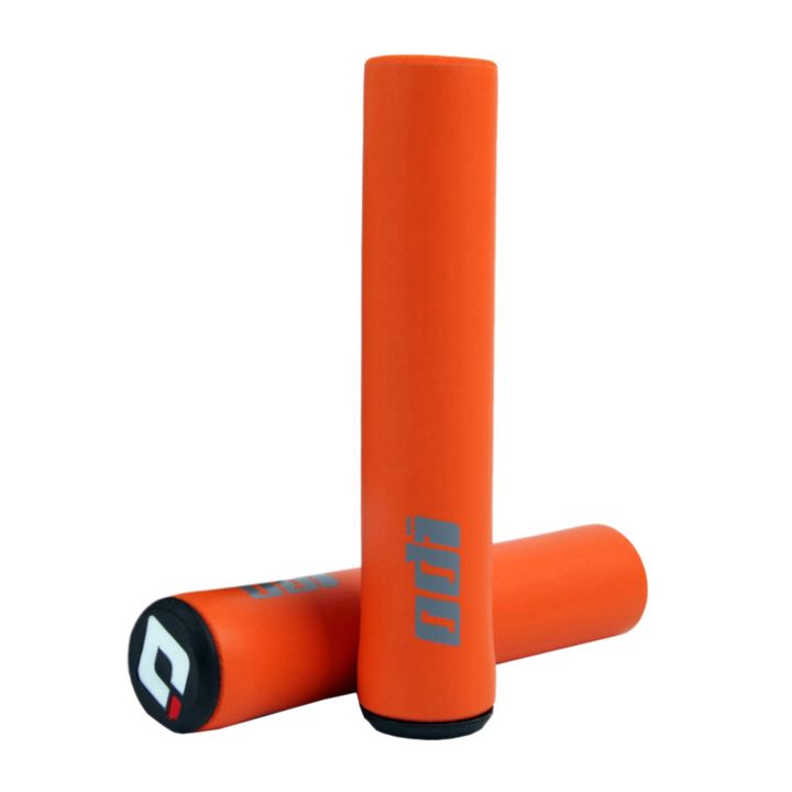 FORIDE%20ODI%202%20Pair%20Bicycle%20Grip%20Silicone%20Handlebar%20Grips%20Shock-Absorbing%20Soft%20Mountain%20Bicycle%20Grip%20Bike%20Blue%20&%20Orange%20-%20Image%202