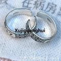 Xujiguanghui [ New ] Xue Zhiqian Ring Birthday 717 Peripheral Ring Does Not Fade, Trendy Men's Open Adjustable Ring. 