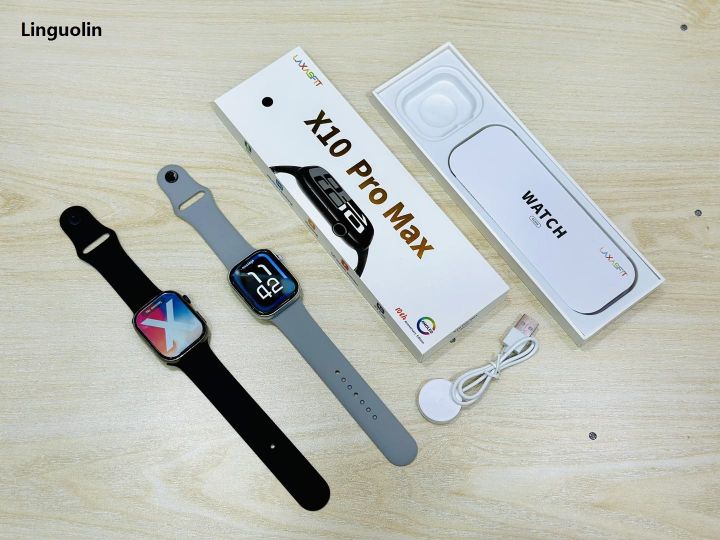 Linguolin%20X10%20Pro%20Max%20Smartwatch%20%E2%80%93%201.91%E2%80%9D%20AMOLED%20Display%20-%20Image%202
