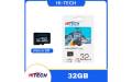 32GB Memory Card Hitech Brand (6 Months Warranty). 