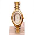 Camus Oval White Dial Watch For Women. 
