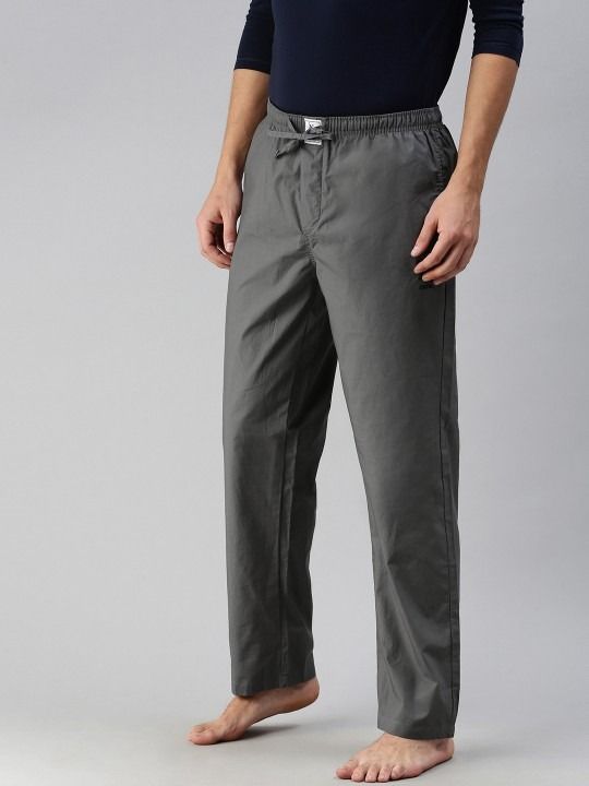 U.S.%20Polo%20Assn.%20Men%20Grey%20Solid%20Pure%20Cotton%20Lounge%20Pants%20-%20Image%206