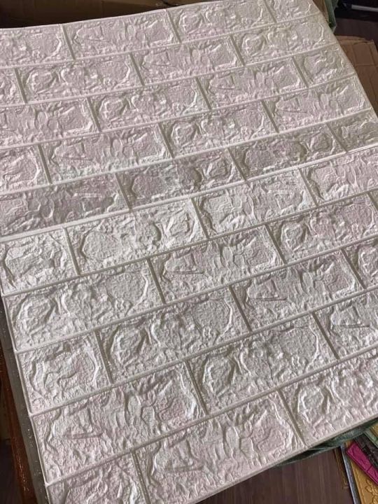3D%20Self%20Adhesive%20White%20Brick%20Wall%20Foam%20For%20Boring%20And%20Damp%20Wall,%20Modern%20And%20Aesthetic%20Wall%20Decoration%20-%20Image%204