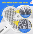 3 In 1 Pet Spray Comb Pet Hair Removal Brush De-fluffing Dog Cat Combs With Handle. 