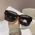 LeiyanOriginal Set of Large Widened Wear Mya Upper Mens Female Clip Sunglasses Polarized Glasses for Driving. 