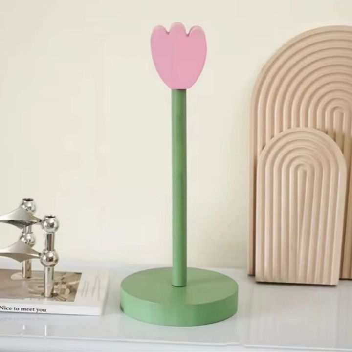 Linman%20Ornaments%20Wooden%20Flower%20Roll%20Paper%20Rack%20Rolls%20Storage%20TissSpecial%20ue%20Stand%20Space%20Saving%20Home%20Decor%20Tulip%20Towel%20Holder%20Toilet%20-%20Image%203