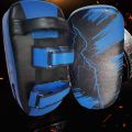 NAMUNY Kicking Shield Thai Pad Training Kickboxing Muay Thai Shield Leather Practicing Hand Pad Taekwondo Exercise Blue. 
