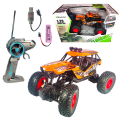 Remote Control Rechargeable Offroad Rock Crawler With 4W Suspension. 