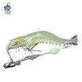 1pcs Soft Luminous Shrimp Lure Shrimp Bait Shrimp Lures Fishing Bait With Hooks Fishing Tackle For Freshwater Saltwater Bass Trout Catfish Salmon. 