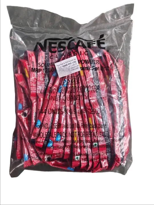 Nescafe%20Classic%20Instant%20Coffee%20Sachets%20144%20Pcs%200.9%20Gm%20Each%20-%20Image%203