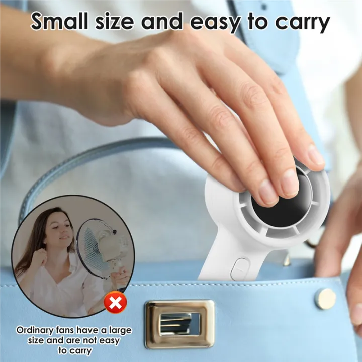 JAERBEE%20Handheld%20Portable%20High%20Wind%20Long-Lasting%20Desktop%20Silent%20Small%20Fan%203-Speed%20Charging%20Fan%20with%20Display%20-%20Image%203
