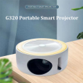 G320 LED Mini Projector Video Beamer Support 1080P USB Sync Screen Smartphone Kids Projetor Home Theater PK YT200 Easy Install A. 