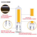 DISICHEN New style G9 LED COB Lamp 7W 9W 12W 15W COB LED Bulb AC/DC 12V 220V Lampada LED G9 COB Spotlight Chandelier Lighting Replace Halogen. 
