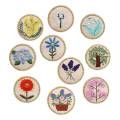 13 PCS Iron on Patches Flower Appliques Stickers, Patches Applique. 