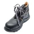 Black Safe Dot Safety Shoes For Worker. 